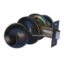 Chronos Passage Door Lever Lock Set Knob Handle Set- Oil Rubbed Bronze