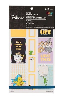 NEU! Happy Planner Disney Best Pals Vorteilspack Stickerbuch
