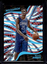 2022-23 Panini Revolution Moussa Diabate RC Sunburst Rookie #/75 Clippers
