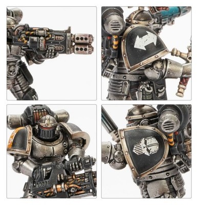 Warhammer 30k Horus Heresy Tactical Squad Legionaries In MKII Power - Foto 6