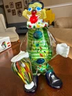Vintage Hand-blown Murano Art Glass Clown