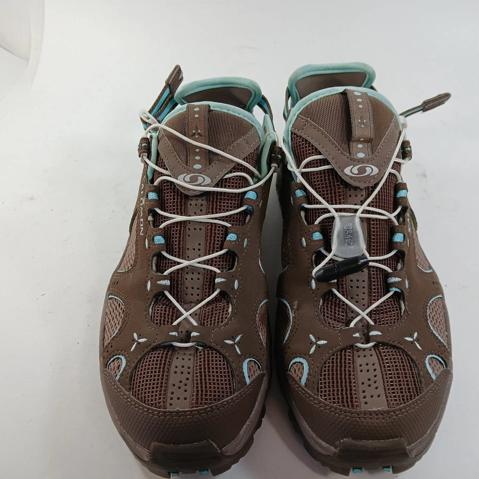 Salomon 6.5 Techamphibian Marrón Claro Tenis Zapatos Y2K Malla Senderismo Foto 2 de 4