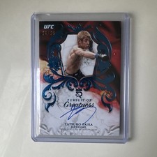 2025 Topps Royalty UFC Pursuit Of Greatness Auto Tatsuro Taira /25