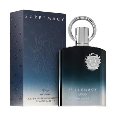 Afnan Supremacy Incense Unisex Eau De Parfum, 3.4 Oz, bergamot, oregano, pepper 