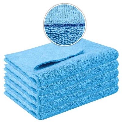 Liquid Elements Blue Breeze 2.0 Tuch Microfasertuch 40x40cm 350GSM   5 Stück