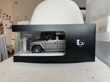 1/18 Mercedes-Benz G 550 G Class Mojave Silver Dealer Edition Minichamps BNIB