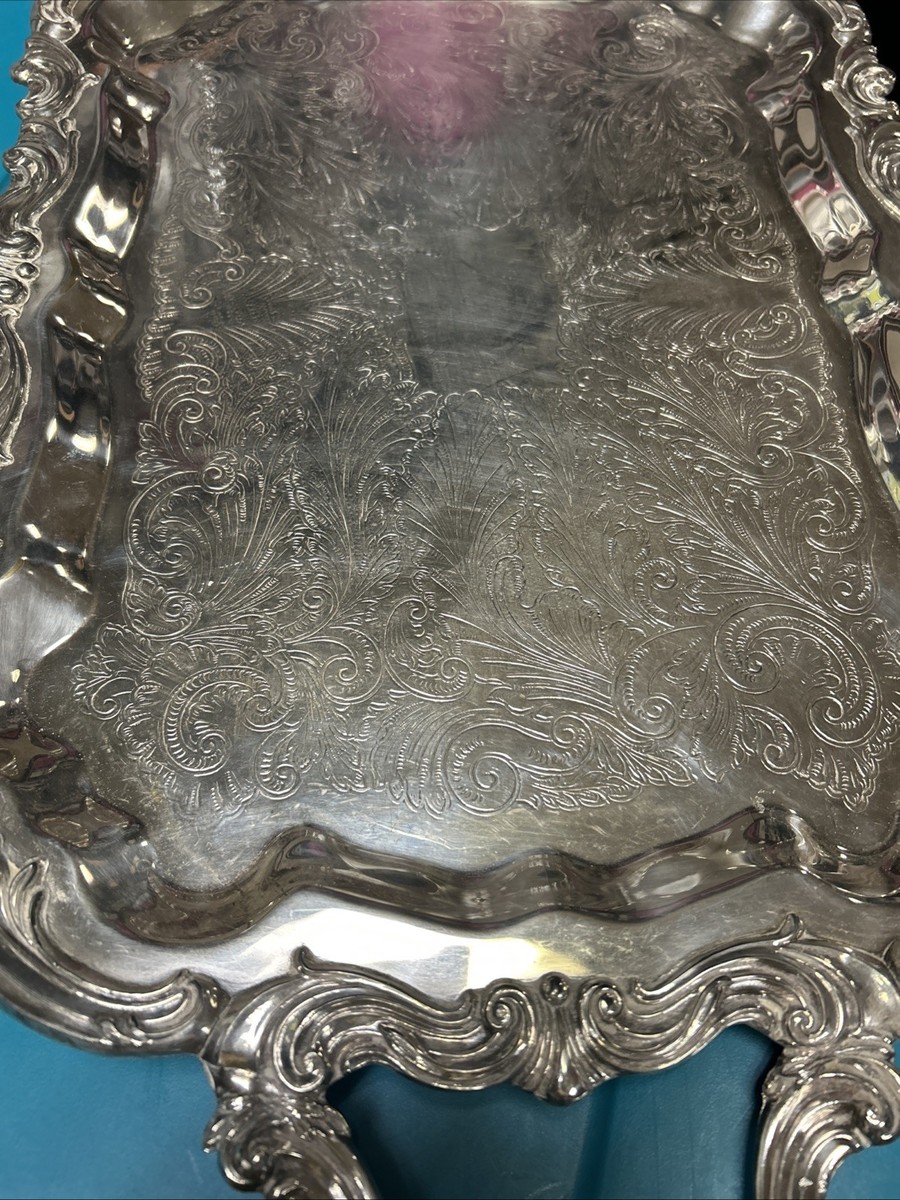ANTIQUE F.B. ROGERS SILVER Co. TRADEMARK 1883 SILVER-PLATED LARGE