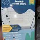 ® Bathtub Splash Guard | As Seen on Shark Tank | for Bathing Kids & Pets | St 