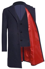 12th Doctor Who: BBC Licensed Twelfth Doctor (Peter Capaldi) Men's Jacket / Coat