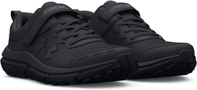 Under Armour Boys' Pre School Assert 10 Alternate Closure, Black/Black 3Y