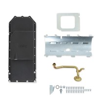 302-61bk Holley Gen Iii Hemi Swap Oil Pan - Mid-sump Vvt - Black