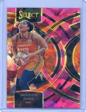2024 Panini Select WNBA BRIONNA JONES #192 PREMIER PINK ICE PRIZM SUN