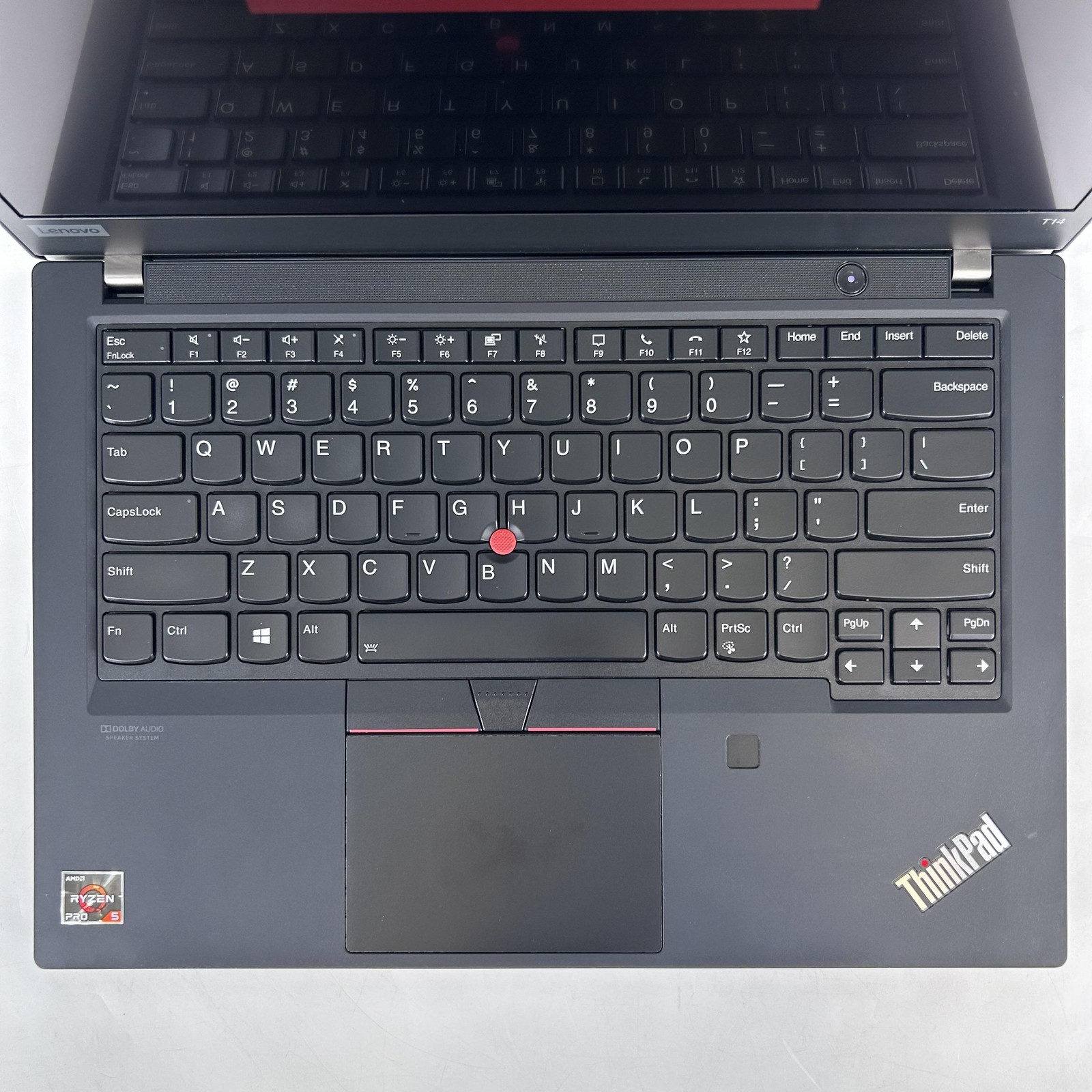 Lenovo ThinkPad T14 Gen 1, 14-Inch Laptop, with AMD Ryzen 5 PRO 4000 Series, 256 GB SSD (Solid State Drive), Windows 10 Pro