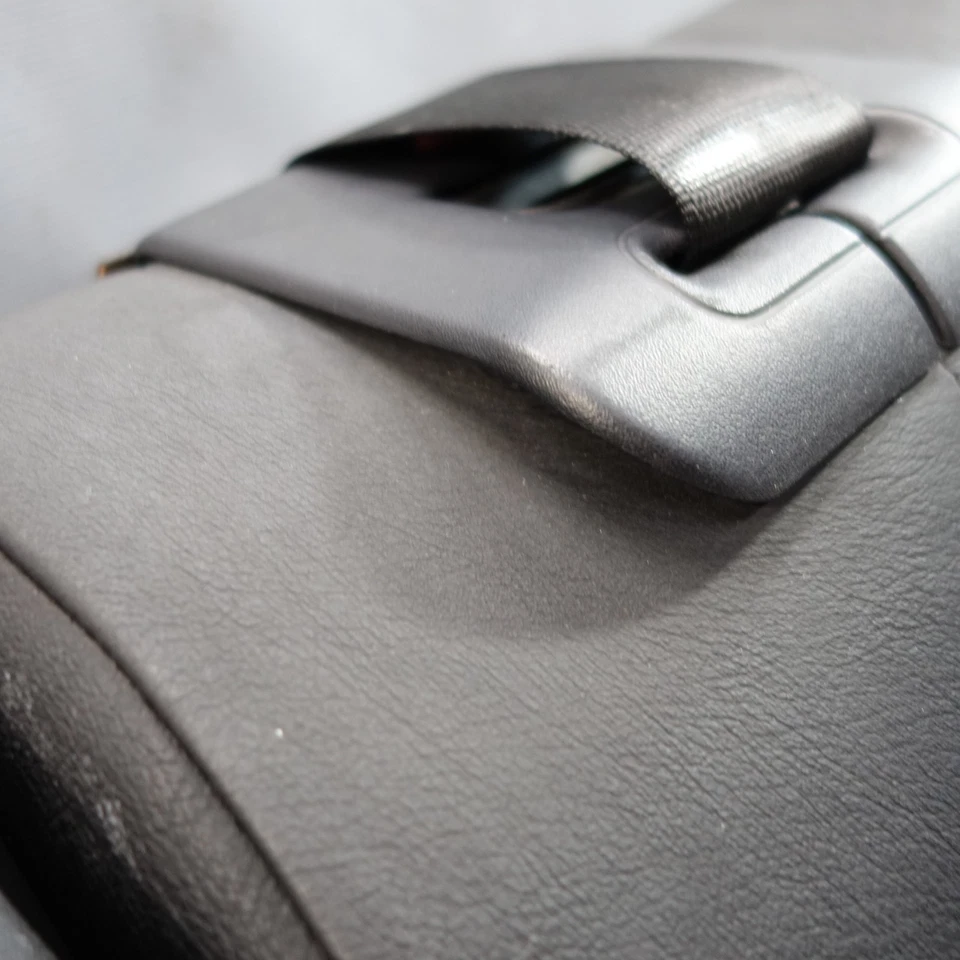 94-99 BMW E36 3-Series Coupe Sedan Rear Seat Folding Backrest Black Leather OEM - Image 4 of 4