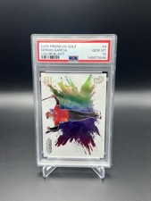 PSA 10 Sergio Garcia COLOR BLAST 2025 Prizm LIV Golf SSP Case Hit