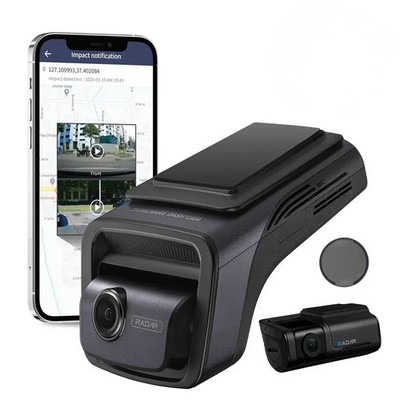 Thinkware U3000 2CH 4K UHD Flagship Dash Cam | Sony STARVIS 2, Built-In Radar