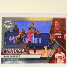 Bam Adebayo 2020-21 Panini Mosaic #20 Montage Miami Heat