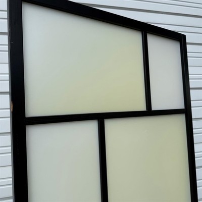 IKEA Risor 3 Panel Foldable Black and White Room Divider - Local