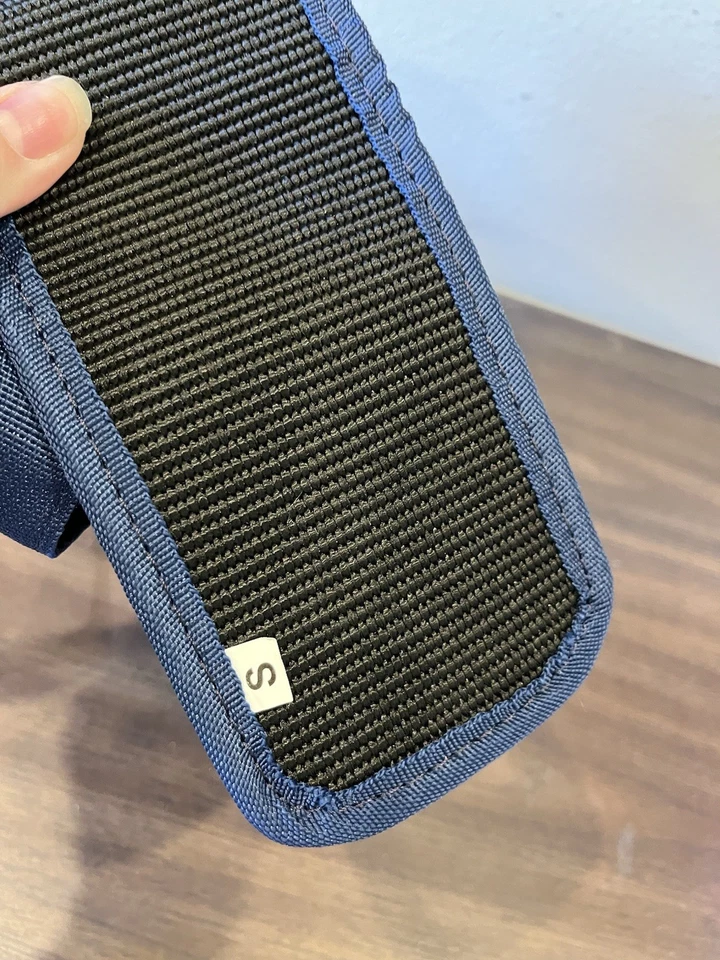 Cinto remendo de elevação de bloqueio rápido 4 em Gymreapers para musculação azul tamanho P - Imagem 2 de 2