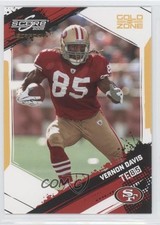 2009 Score Inscriptions Gold Zone 29/50 Vernon Davis #254 0b5