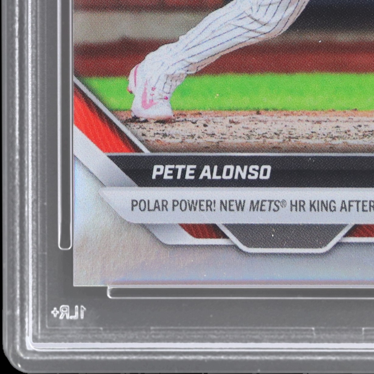 2025 Topps Now Pete Alonso #553-CITI PSA 10 Mets Rainbow Foil Baseball Gem Mint view 6