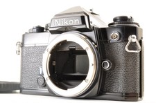 Nikon FE Black 35mm SLR Film Camera Excellent 5  4121