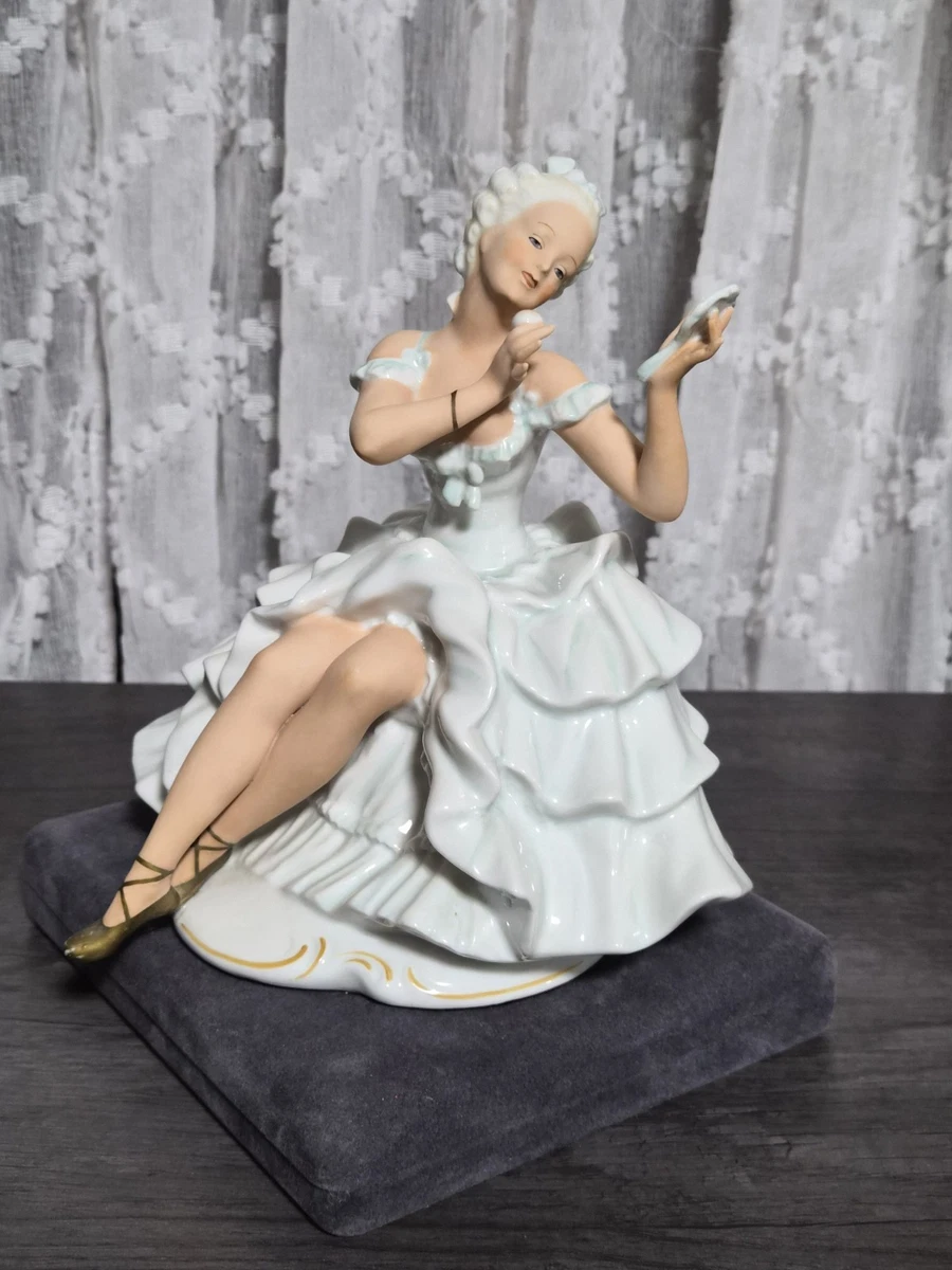 Porcelain Ballerina Figurine In Collectible People Figurines for