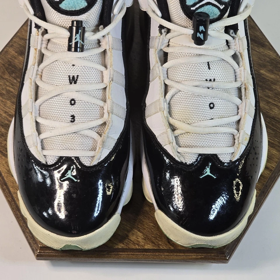 Air Jordan 6 Anillos Zapatos Hombre Talla 7Y Baloncesto Retro 323419-115 Foto 3 de 4