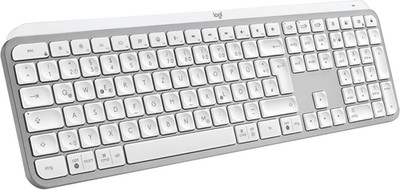 Logitech MX Keys S Kabellose Tastatur, Low Profile, Fluid Quiet Typing, Programm