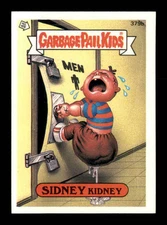 1987 Garbage Pail B Var C #379 Sidney Kidney Red Header EXMT X3068755