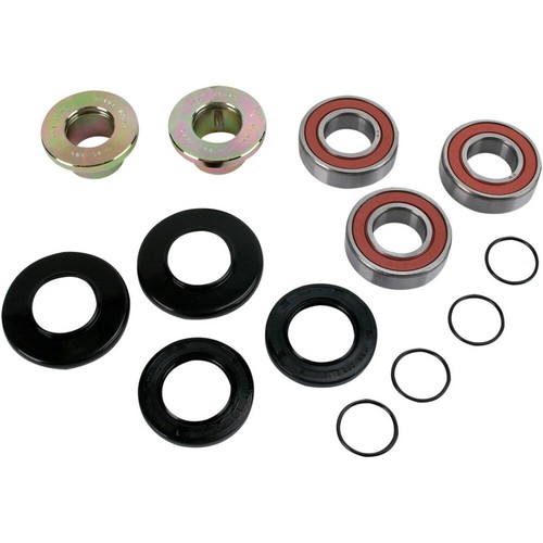 Pivot Works Radkragen-Set Für Kawasaki KX 125/250/500 (1997–2004) – Wasserdicht, Mit O-Ringen, Rot