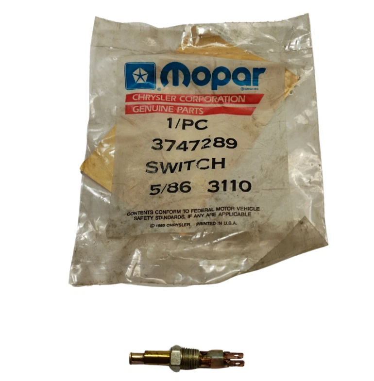 Interruptor de pilar de puerta Dodge Plymouth Chrysler New Yorker 1977-1987 3747289 nuevo en stock Foto 2 de 4