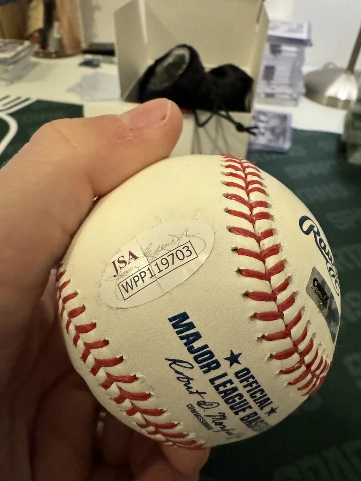 Jake Lamb 2023 Onyx Authenticated Preferred Players autographed baseball - Image 4 of 4