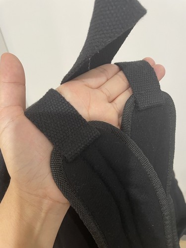 Offwhite Classic Wool Blend Fabric Large Backpack In Black Unisex - Picture 14 of 14