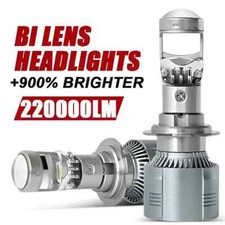 Projector Lens Hi/Lo Beam Car Headlight Bulb Lamp New