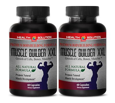 INGREDIENT QUALITY - Muscle Builder XXL Complex - can recover faster - 2 Bottles