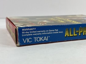 All Pro Basketball NES CIB Complete Nintendo Game Box Manual Sleeve Styrofoam