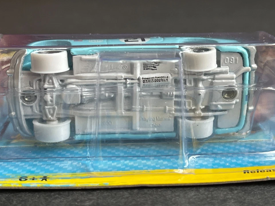 Johnny Lightning Street Freaks Import Heat 1963 MG MGB White Lightning Foto 4 de 4