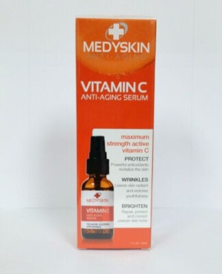 Medyskin Vitamin C Anti-Aging Face Serum Maximum Strength Anti-Wrinkle 1 fl oz