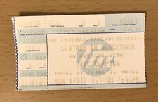 1990 ERIC CLAPTON WORCESTER MA CONCERT TICKET STUB DEREK AND THE DOMINOES LAYLA