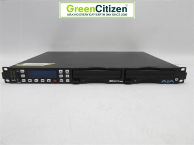 Aja Ki Pro Rack Pro Rack File-Based Recorder and Player- 2 500GB Drives Included