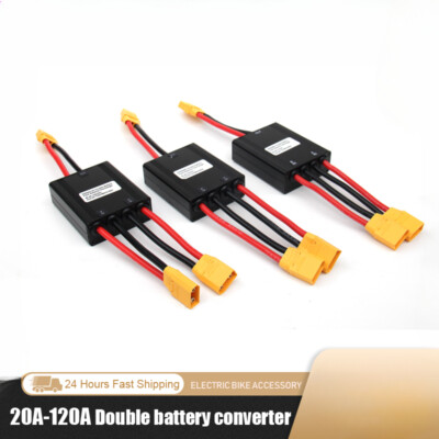 E-bike Battery Module 20A-100A 20V-70V E-bike Dual Battery Connect 40-100V 120A 
