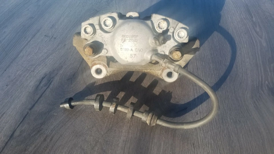 2008-2011 AUDI A5 QUATTRO Front Left Driver Brake Caliper OEM Foto 2 de 4