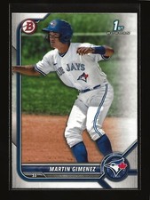 MARTIN GIMENEZ 2022 Bowman 1st Prospects Base Card Toronto Blue Jays (#BP-97)