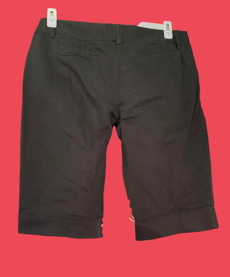 Pantalones cortos elásticos Zinc Junior para mujer pantalones cortos negros talla 13 Foto 2 de 3