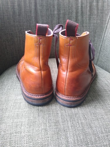 Allen Edmonds "ALPINE " Lace-Up Cap-Toe Boots WEATHERPROOF 10D - Picture 4 of 11