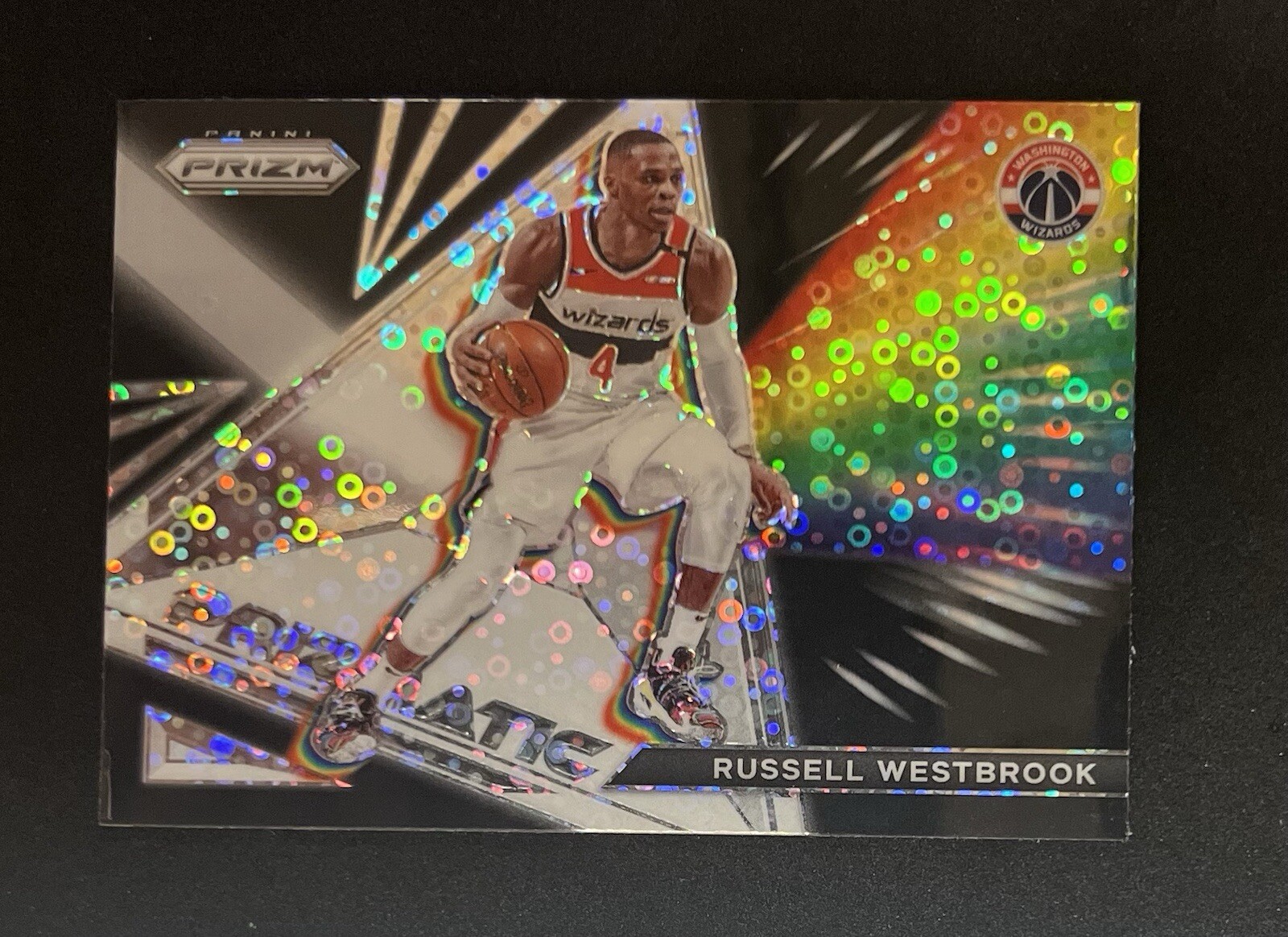 2021-22 Prizm Prizmatic Fast Break Prizms Russell Westbrook #23