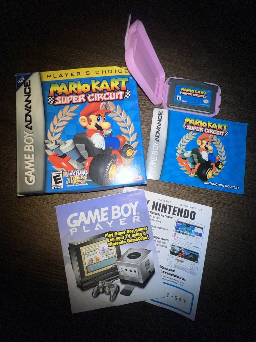 Mario Kart: Super Circuit - Complete with Box CIB Authentic