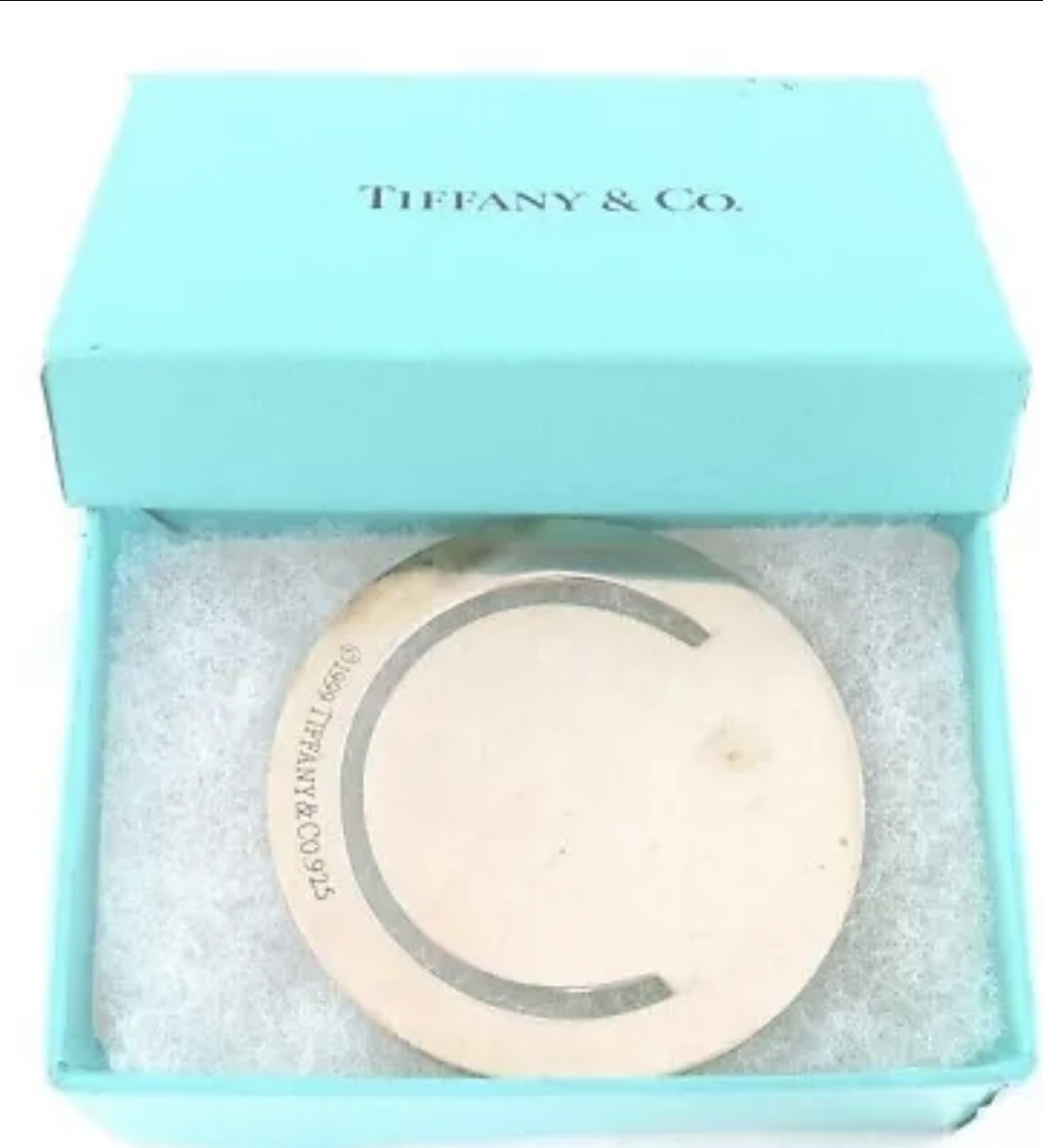 Tiffany & Co 1999 925 Sterling Silver Bookmark