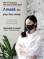 Made in Korea, A-mask Washable Certified Poly...